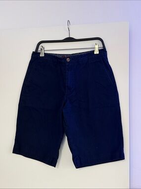 Merona Navy Flat-Front Men's Shorts